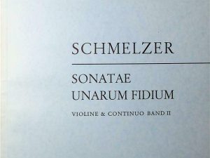 Schmelzer, Sonatae Uranum Fidium