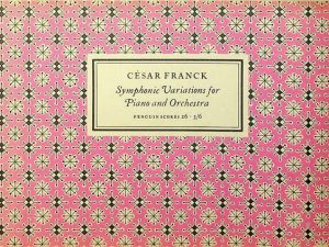 Cesar Franck, Symphonic Variations For Piano and Orchestra Mini Score
