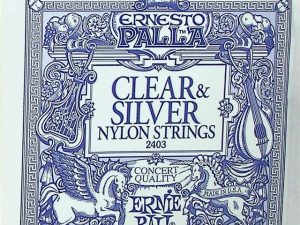 Ernie Ball 2403 Clear & Silver Nylon Strings