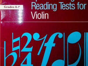 ABRSM Violin Specimen Sight-Reading Tests Grades 6-8