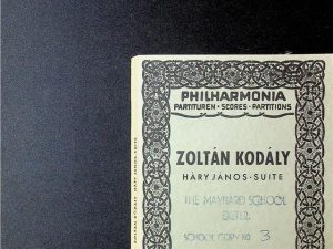 Zoltan Kodaly Hary Janos-Suite Mini Score No. 272