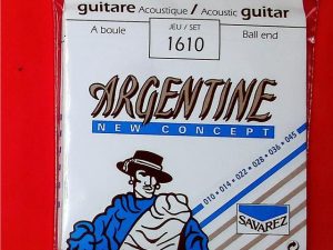 Savarez 1610 Argentine 10-45 Ball Ended Acoustic Guitar String Set