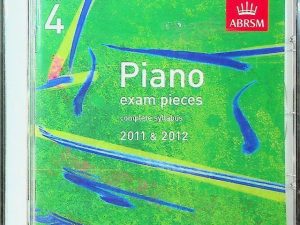 Grade 4 Piano Exam Pieces Complete Syllabus 2011 & 2012 ABRSM CD