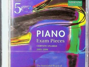 Grade 5 Piano Exam Pieces Complete Syllabus 2005-2006 ABRSM CD