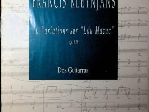 10 Variations sur Lou Mazuc for two guitars