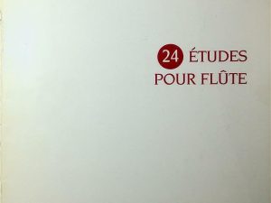 24 Etudes Pour Flute