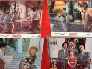 Annie Film Lobby Cards X 4