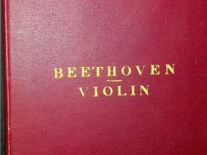 Beethoven, Violin