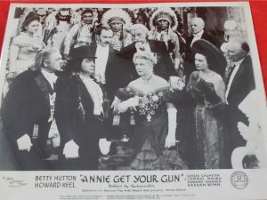 Betty Hutton and Howard Keel in Annie Get Your Gun – Lobby Cards x 8
