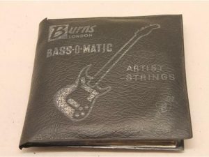 Burns London, ‘Bass O Matic’ Bass Guitar Strings Pack Of 4