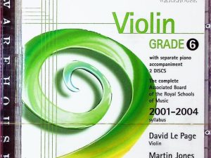 Warehouse Violin Exam Pieces Grade 6 2001-2004 CD for ABRSM Exams
