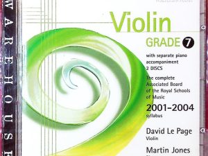 Warehouse Violin Exam Pieces Grade 7 2001-2004 CD for ABRSM Exams