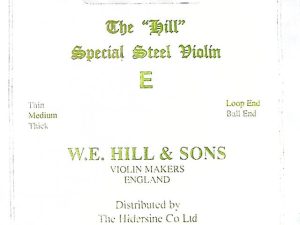 W E Hill & Sons Violin String ‘E’
