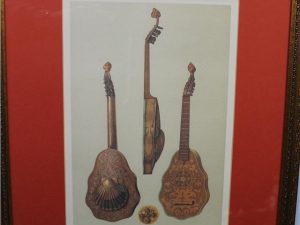 Spanish/Classical Style Guitar (Three) Print