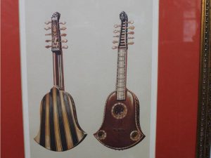 Spanish/Classical Style Guitar (Two) Print