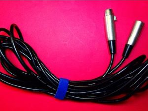 Altai Musiflex Microphone Cable 3 Pin XLR Male to XLR Female Microphone Lead, 5.5M – Black
